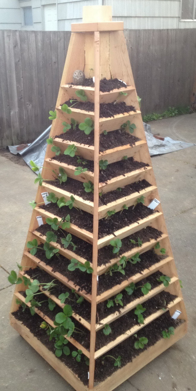 DIY Vertical Garden Tower