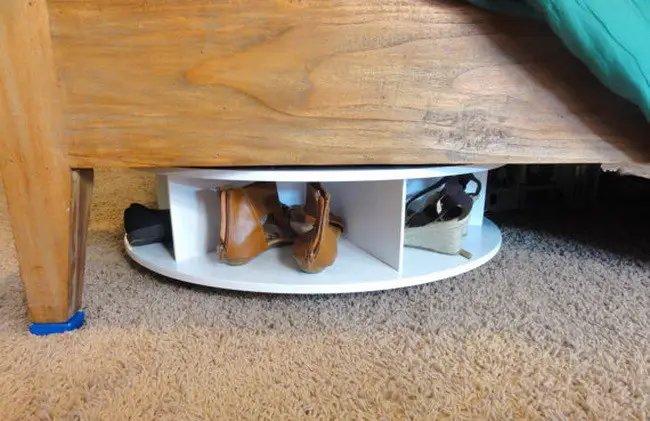 Lazy Under Bed shoes rack storage