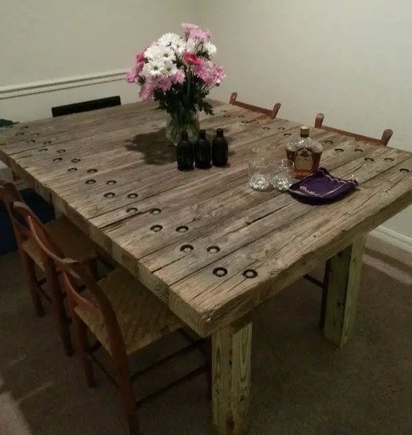 Old Wood Dining Room Tables