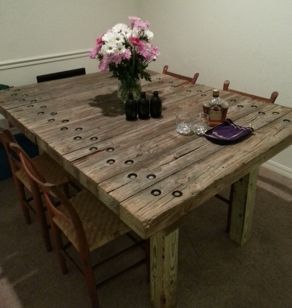 Old Wood Dining Room Tables