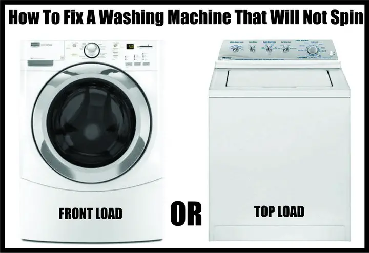 How To Fix A Washing Machine That Is Not Spinning or ...