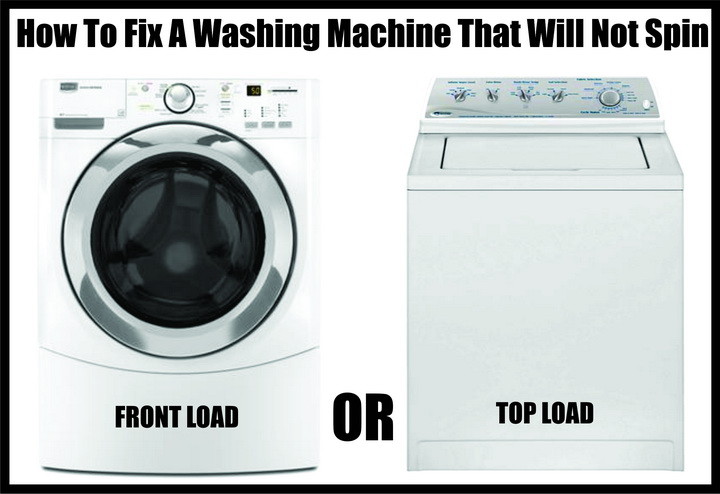 washer washing machine spin spinning whirlpool fix drain draining dryer repair won machines load does agitate repairs removeandreplace kenmore agitating