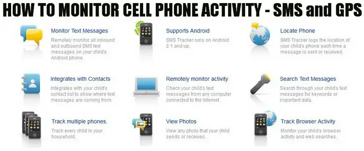 How do you track a cell phone on the Web?