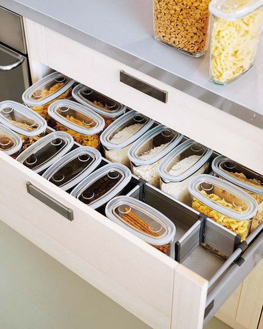 35 Kitchen Drawer Organizing Ideas DIY Organized Living