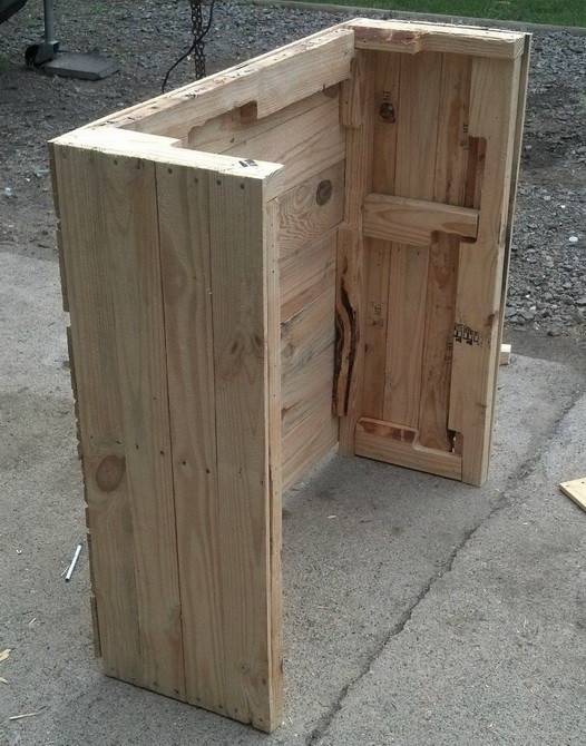 Kitchen Cabinets Made From Pallets