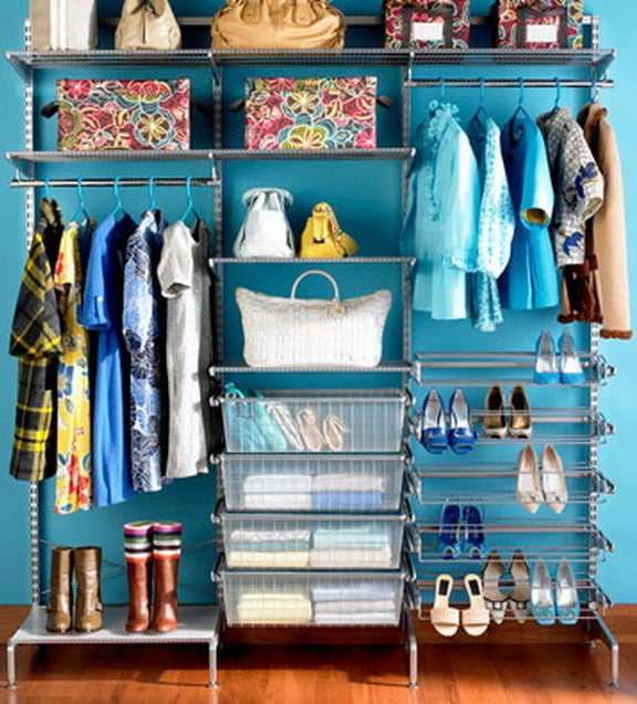 18 Wardrobe Closet Storage Ideas - Best Ways To Organize Clothes