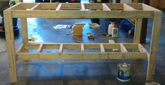 How To Build A Workbench For Your Garage To Get Organized 