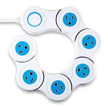Bendable outlet strip