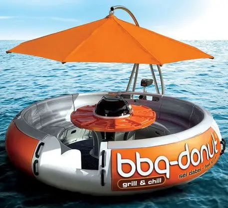 Grill and chill with the BBQ donut