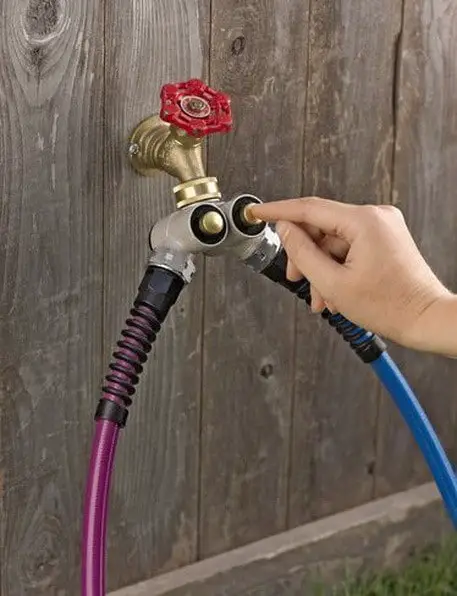 Push-Button Tap Hose Adapter