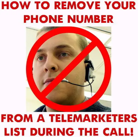 how to never be called by a telemarketer again
