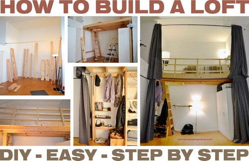 How To Build A Loft - DIY Step By Step With Pictures | RemoveandReplace.com