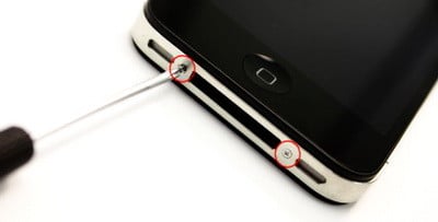 iphone screw removal