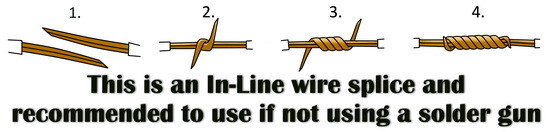 in line wire splice