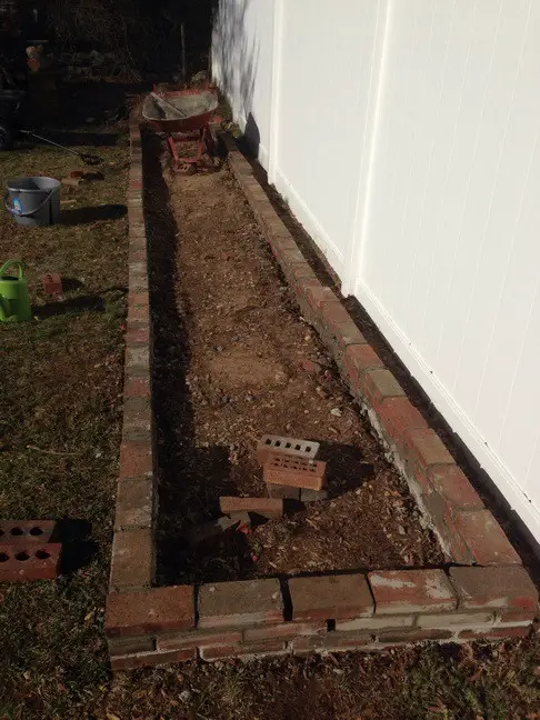 DIY Brick Raised Garden Greenhouse With Irrigation_01