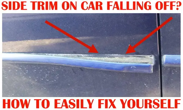 How To Fix Loose Car Trim Molding