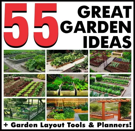 55 garden layout ideas