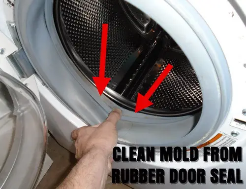 How do you clean a front-load washer?