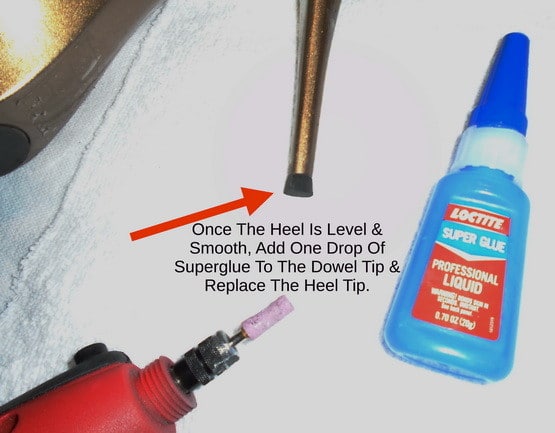 High Heel Shoe Repair - DIY Rubber Tip Replacement | RemoveandReplace ...