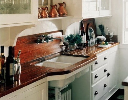 Kitchen Countertops Made of Wood_10