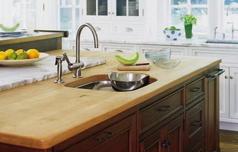 Kitchen Countertops Made of Wood_11