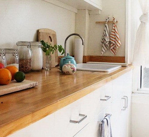 Kitchen Countertops Made of Wood_14