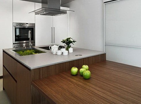 Kitchen Countertops Made of Wood_16