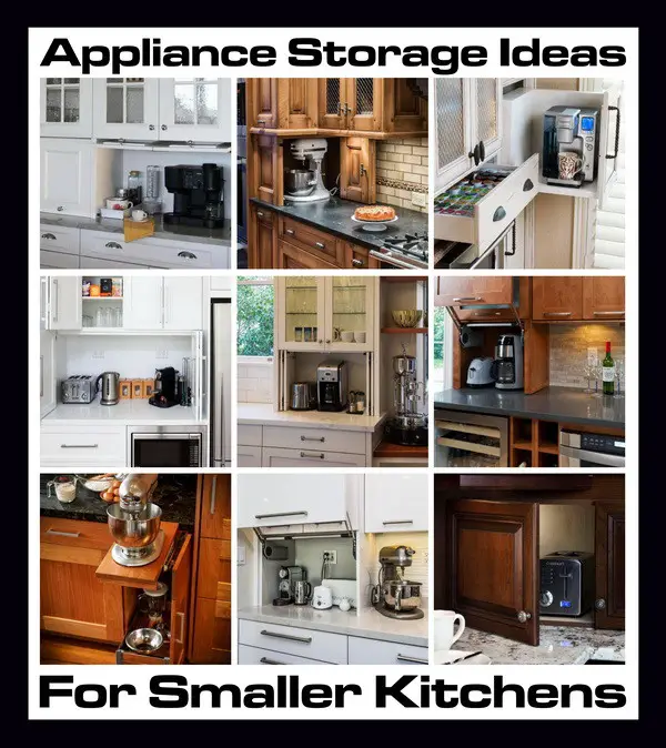 appliance storage ideas