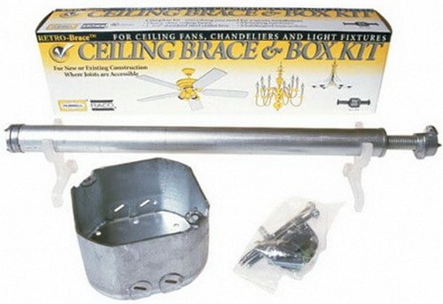 ceiling fan brace and box kit