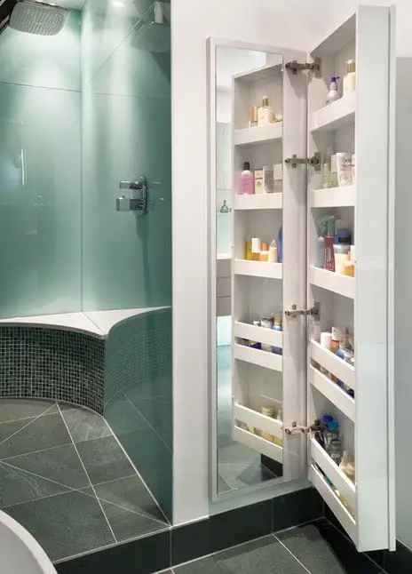 30 Bathroom And Shower Storage Ideas_26