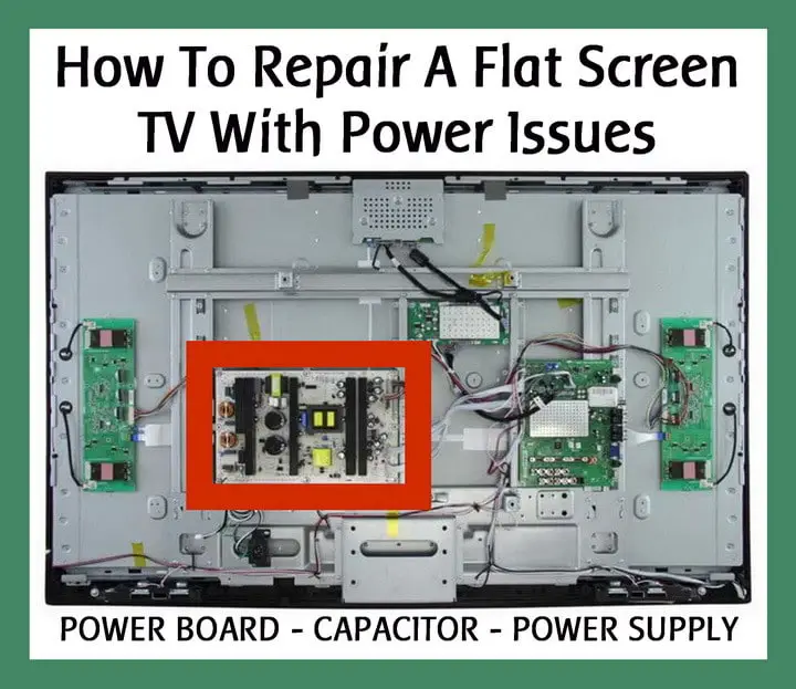 How do you repair a television?