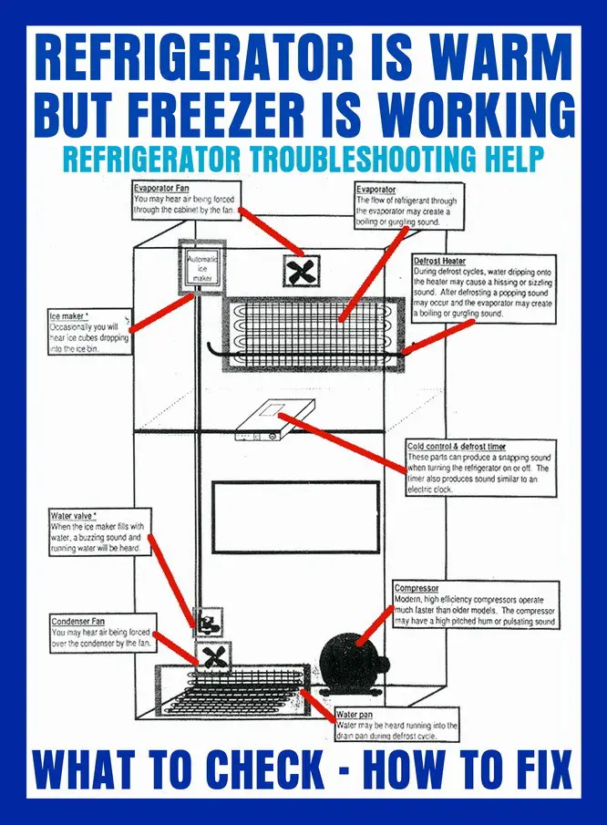 Refrigerator is Not Cooling But Freezer is Cold? Angies List