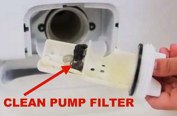 How To Clean Pump Filter On A Front Load Washer - Drain ...