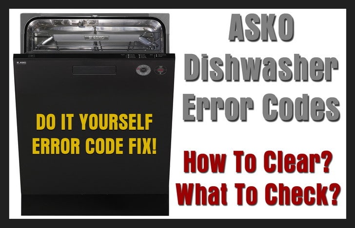 How can you troubleshoot an Asko dishwasher?