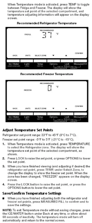 What is the optimal temperature setting in a refrigerator freezer?