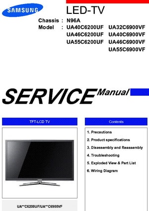 TV Service Repair Manuals - Schematics and Diagrams | RemoveandReplace.com
