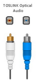 TOSLINK OPTICAL AUDIO - Audio Cables And Connector Types For TV Inputs