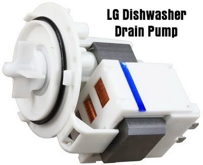 What are some common LG dishwasher error codes?