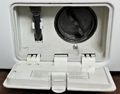 Washing Machine Drain Filter - Be Sure Drain Filter Is Cleaned Out So The Washer Can Drain Out Water