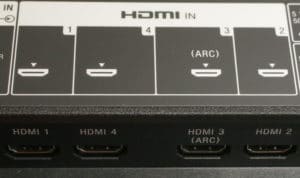 HDMI ports - Switch ports if TV screen goes black