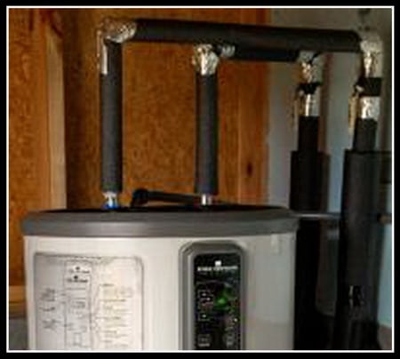 Add insulation to hot water lines and water heater