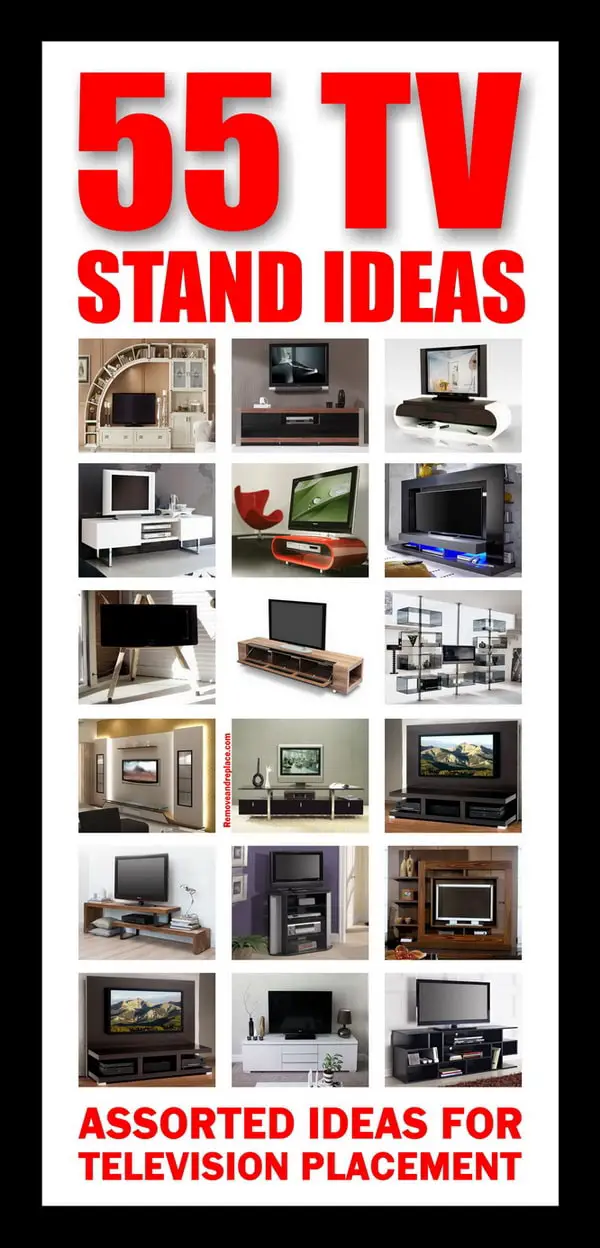 55 TV Stand Ideas