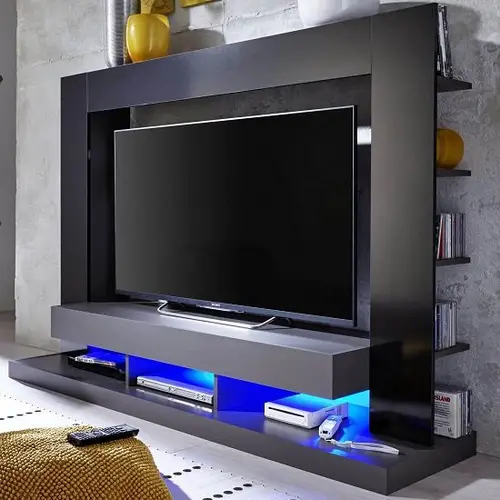 TV Stand Ideas with LED lighting
