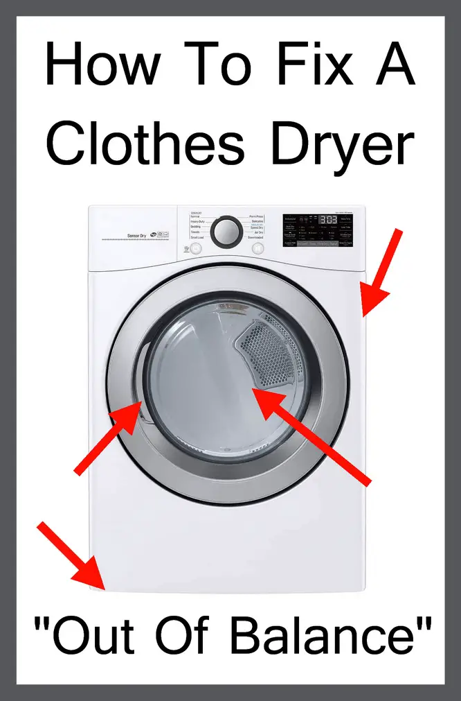 fix dryers with out of balance issues