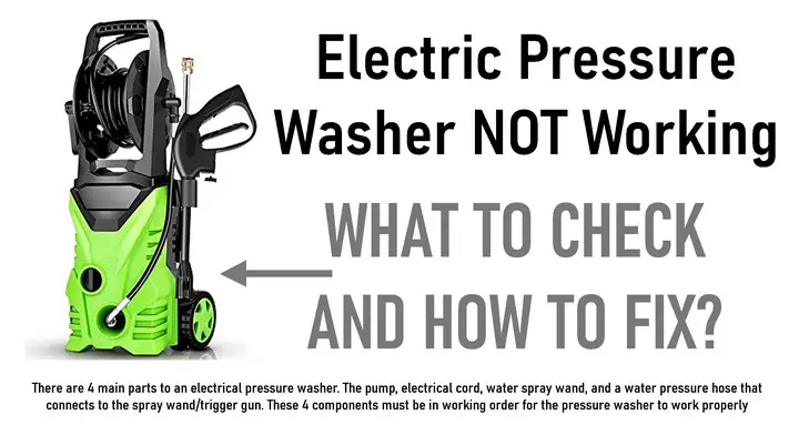 Electric pressure washer isn't working - How to fix it