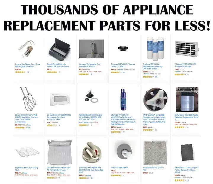 Appliance Replacement Parts