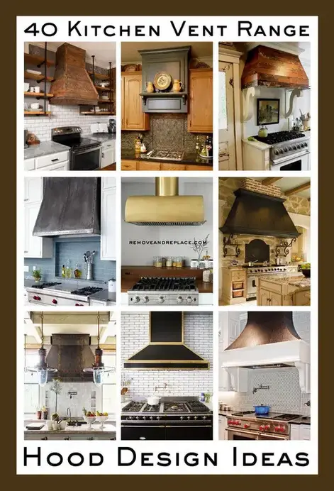 Kitchen Vent Range Hood Design Ideas