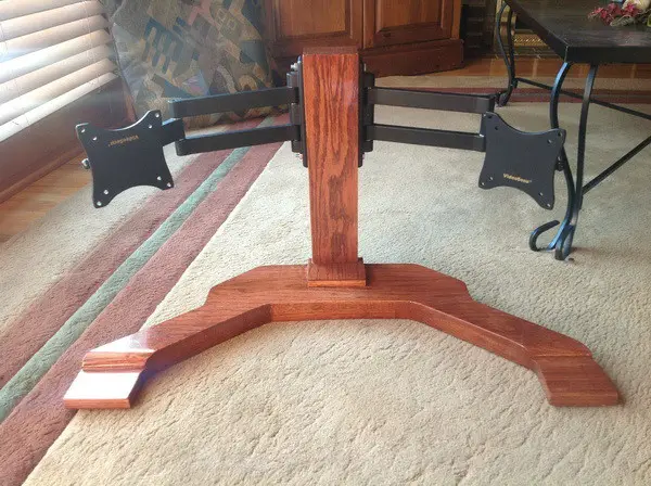 dual computer screen monitor stand 5