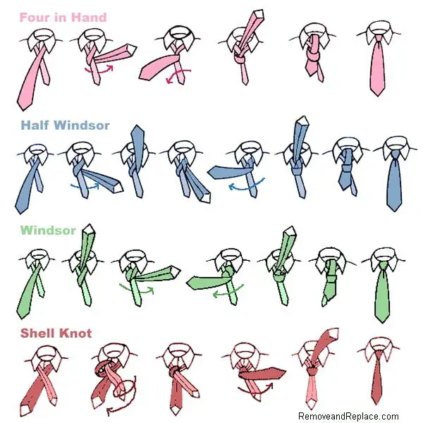 how to tie a tie easily