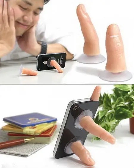 The Finger iPhone Stand